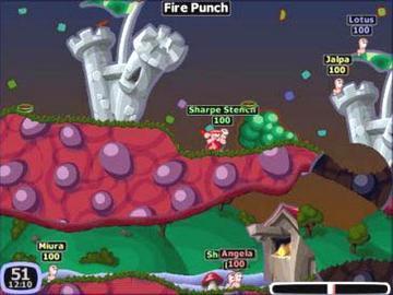 Скриншот из игры Worms 2 - 25