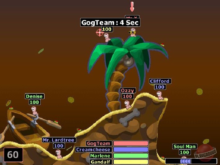 Скриншот из игры Worms 2 - 33