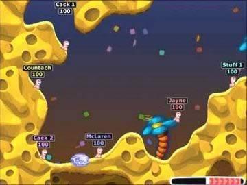 Скриншот из игры Worms 2 - 2