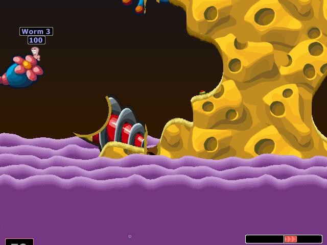 Скриншот из игры Worms 2 - 14