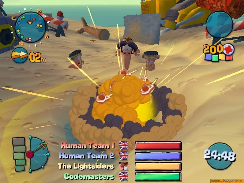 Скриншот из игры Worms 4: Mayhem - 9