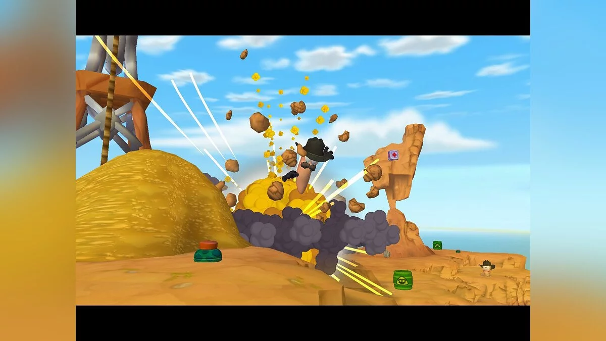 Скриншот из игры Worms 4: Mayhem - 34