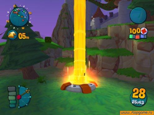 Скриншот из игры Worms 4: Mayhem - 44