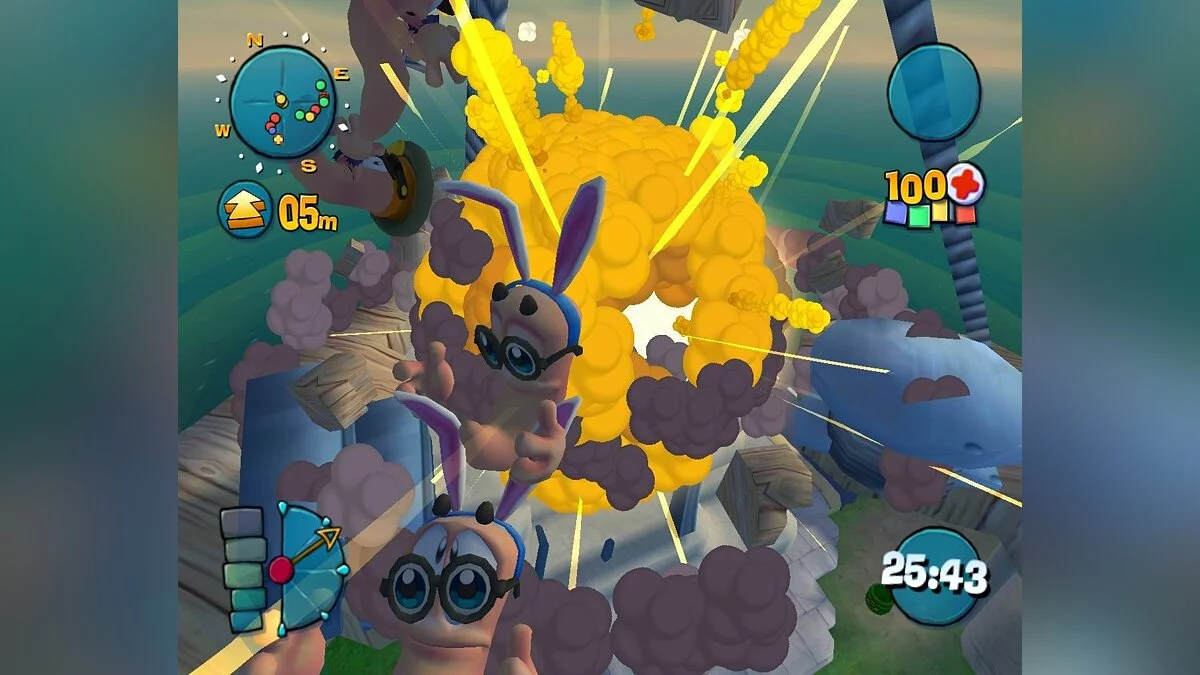 Скриншот из игры Worms 4: Mayhem - 15