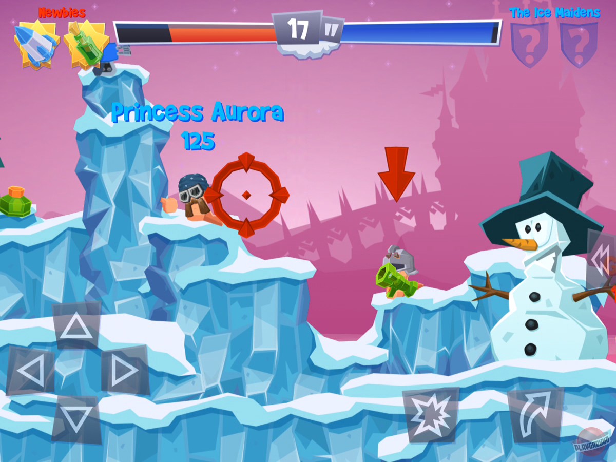 Скриншот из игры Worms 4 - 7