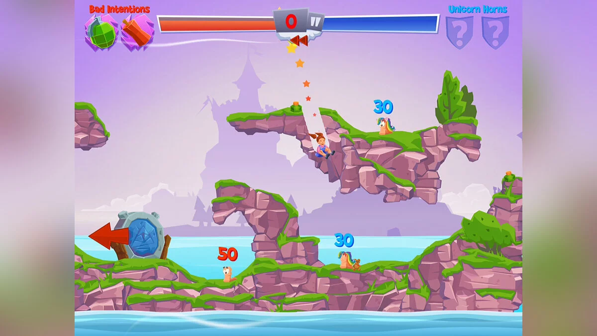 Скриншот из игры Worms 4 - 11