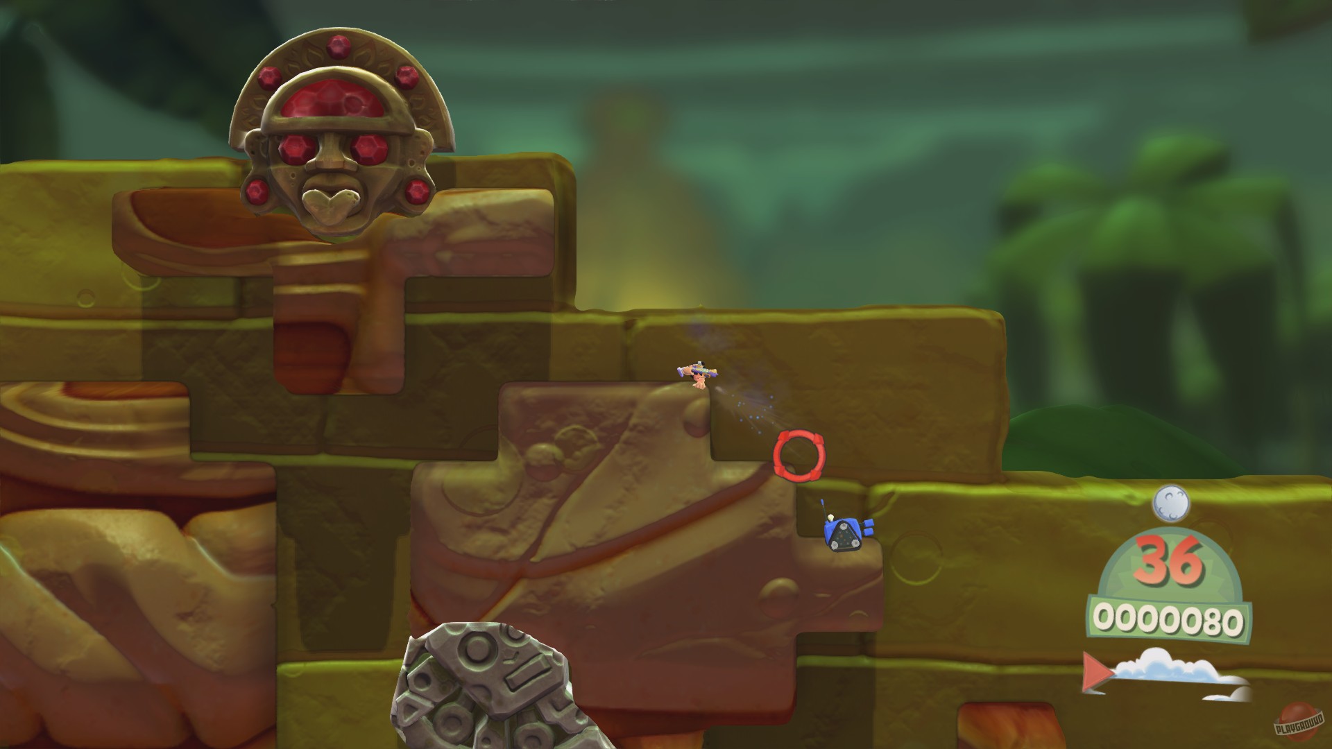Скриншот из игры Worms Battlegrounds - 13