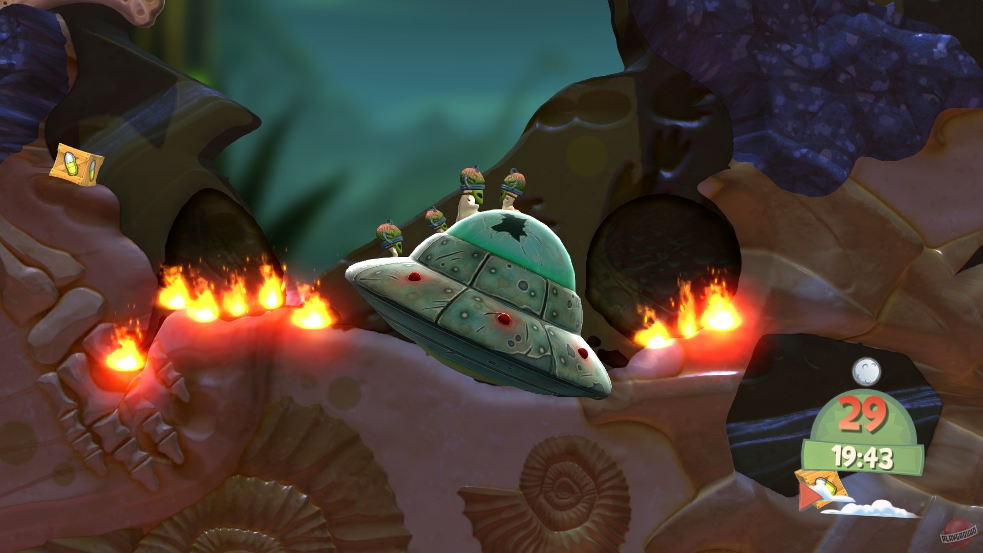 Скриншот из игры Worms Battlegrounds - 17