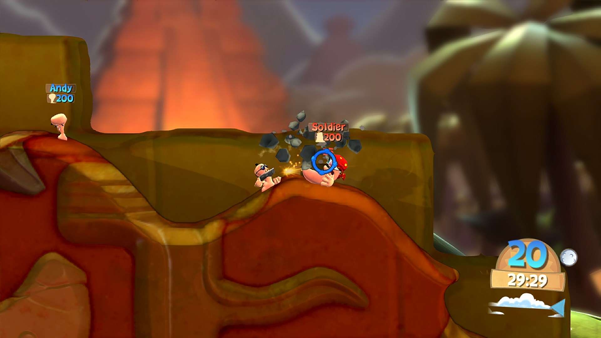 Скриншот из игры Worms Battlegrounds - 11