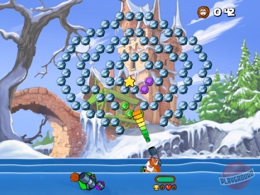 Скриншот из игры Worms Blast - 8
