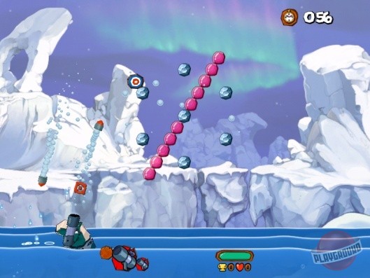 Скриншот из игры Worms Blast - 6
