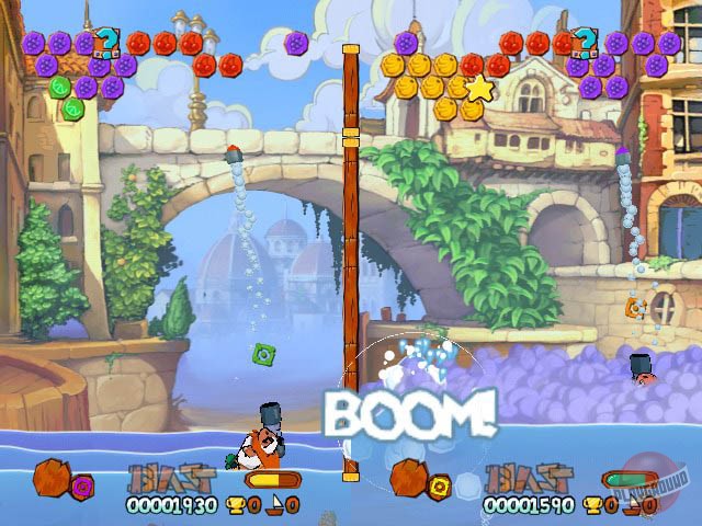 Скриншот из игры Worms Blast - 10