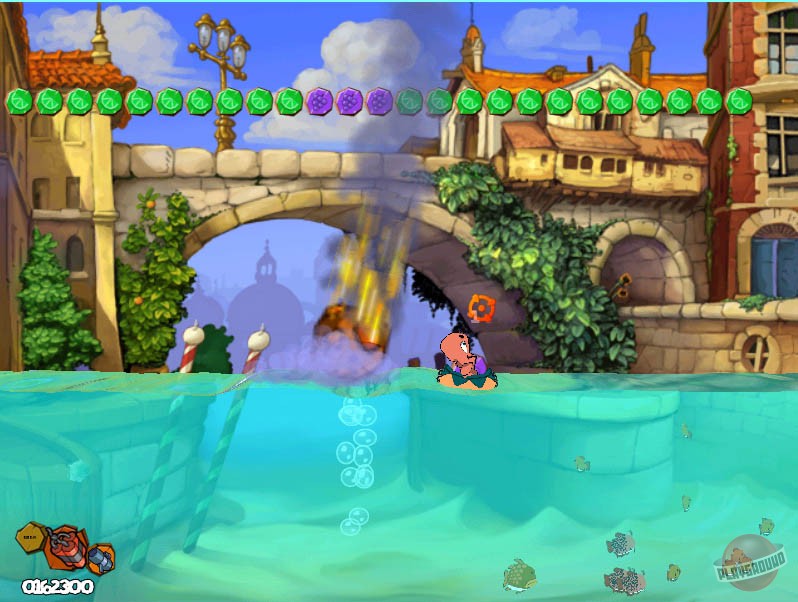 Скриншот из игры Worms Blast - 11