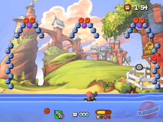 Скриншот из игры Worms Blast - 5