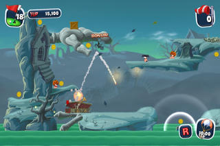 Скриншот из игры Worms Crazy Golf - 41