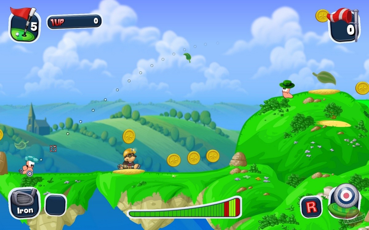 Скриншот из игры Worms Crazy Golf - 71