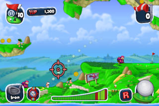 Скриншот из игры Worms Crazy Golf - 32