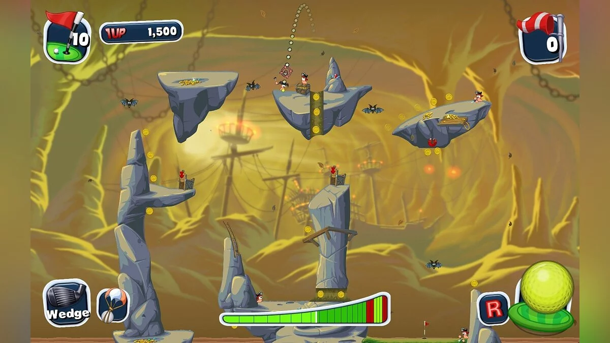 Скриншот из игры Worms Crazy Golf - 23
