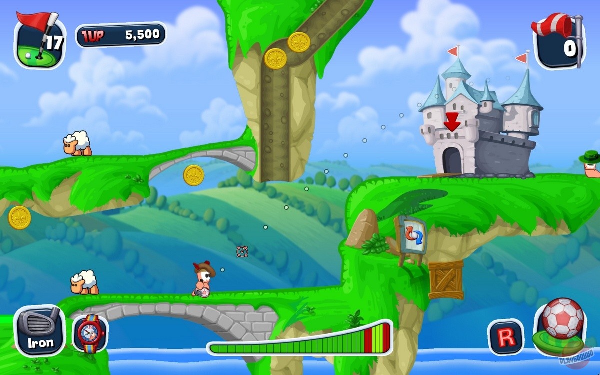 Скриншот из игры Worms Crazy Golf - 30