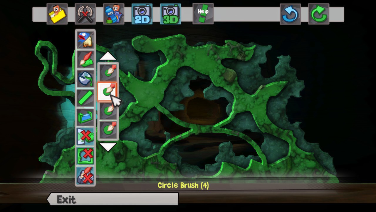 Скриншот из игры Worms Revolution - 56