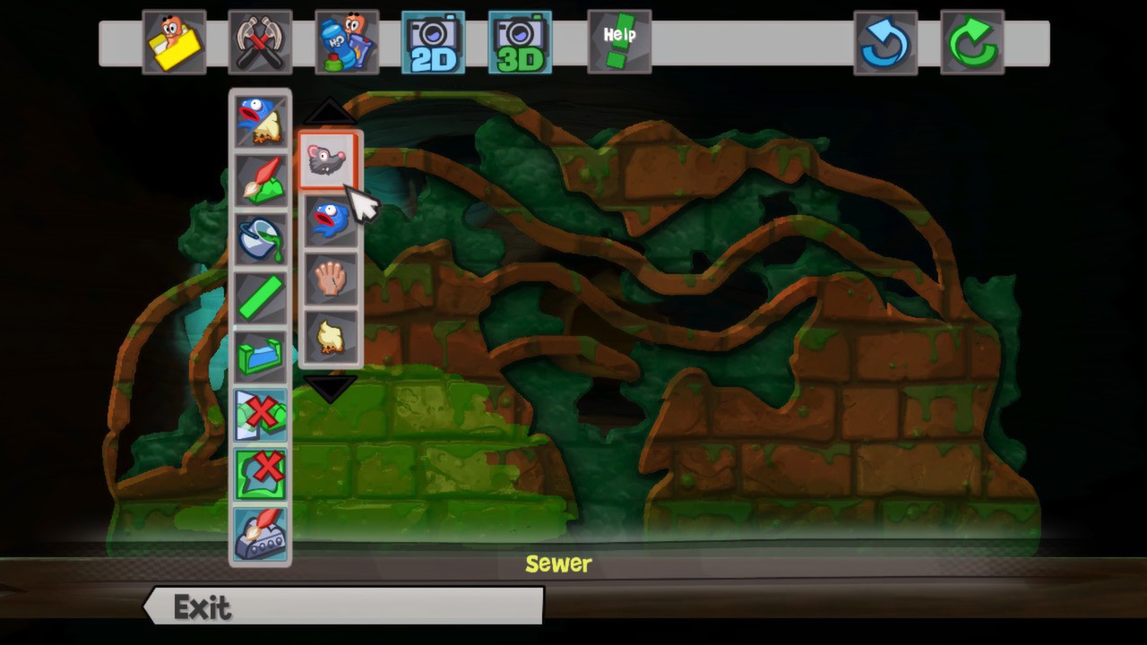 Скриншот из игры Worms Revolution - 63