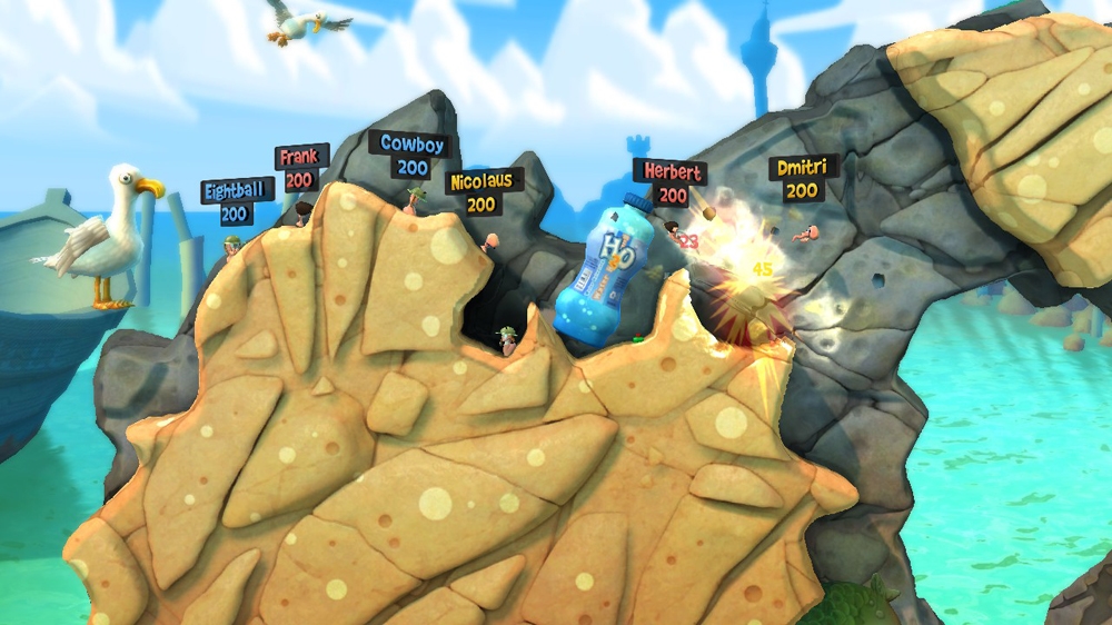 Скриншот из игры Worms Revolution - 29