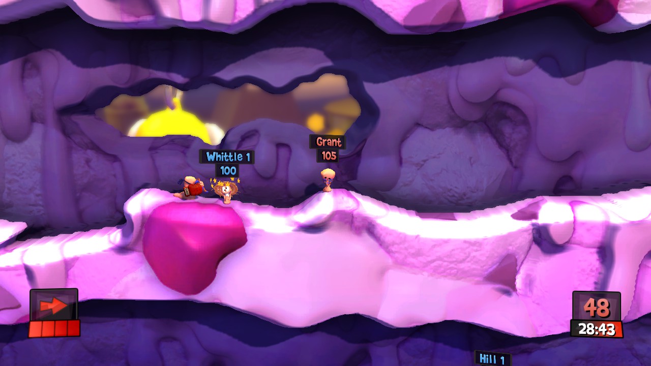 Скриншот из игры Worms Revolution - 83