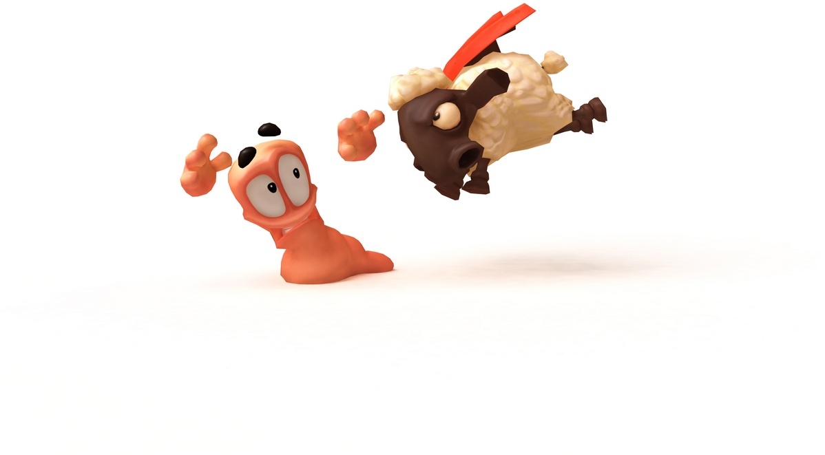 Скриншот из игры Worms Revolution - 61