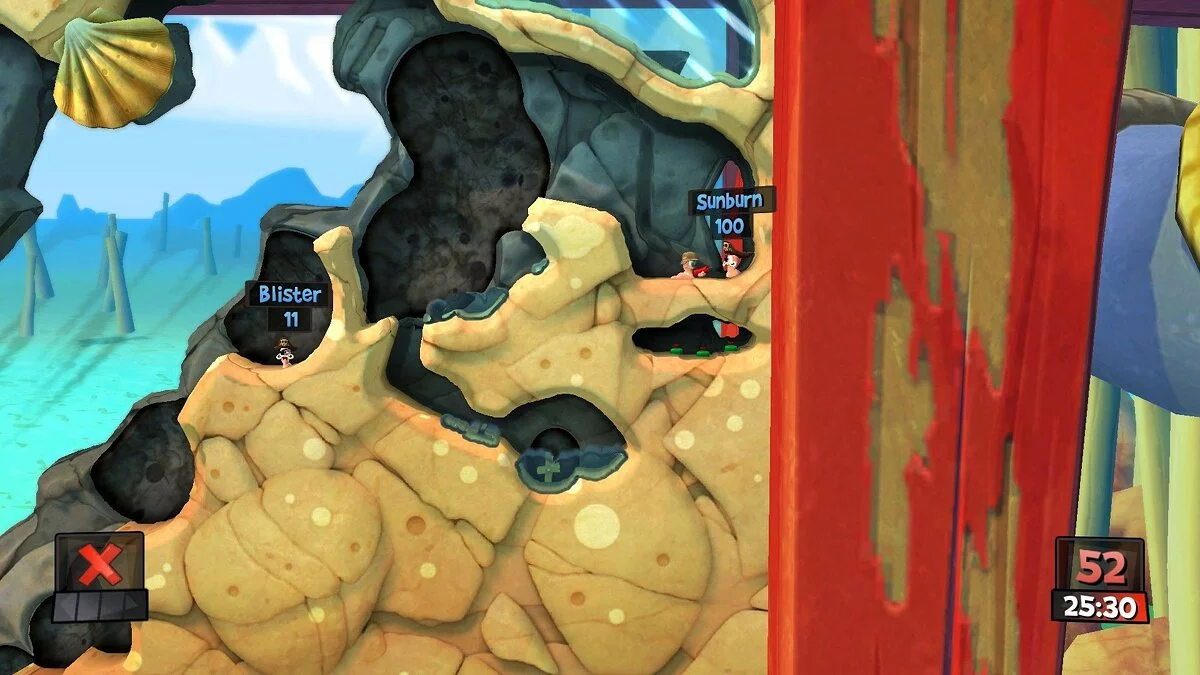 Скриншот из игры Worms Revolution - 23