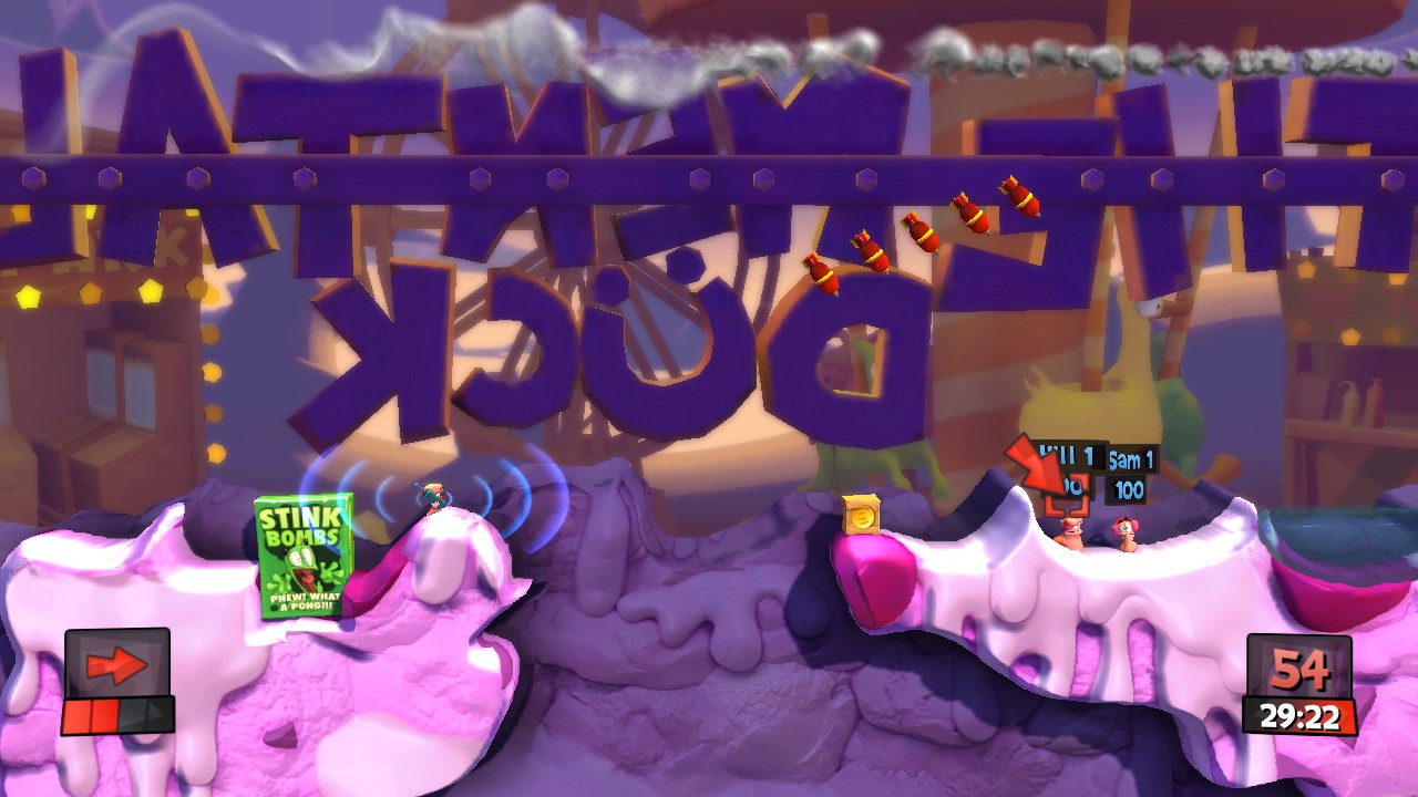 Скриншот из игры Worms Revolution - 32