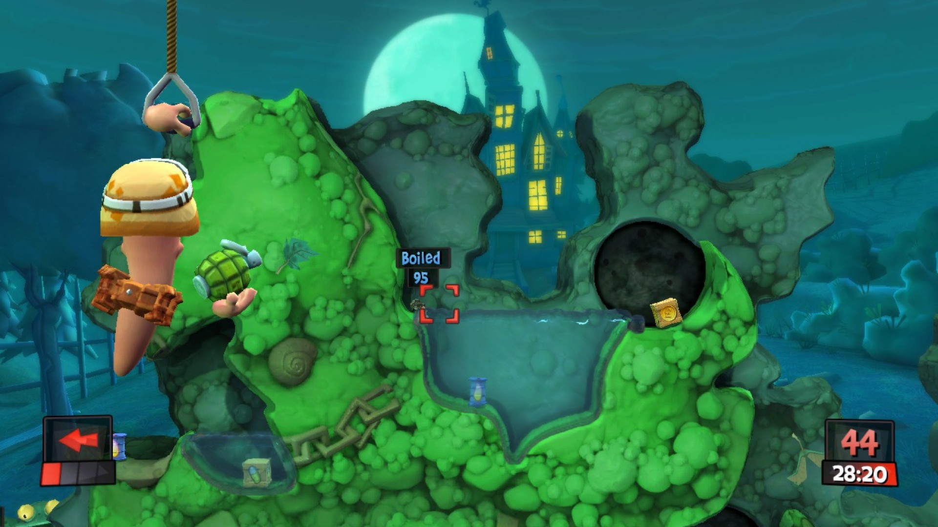 Скриншот из игры Worms Revolution - 34