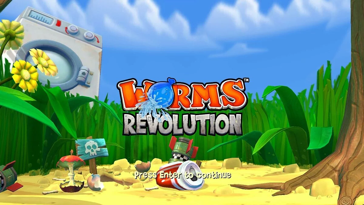 Скриншот из игры Worms Revolution - 31