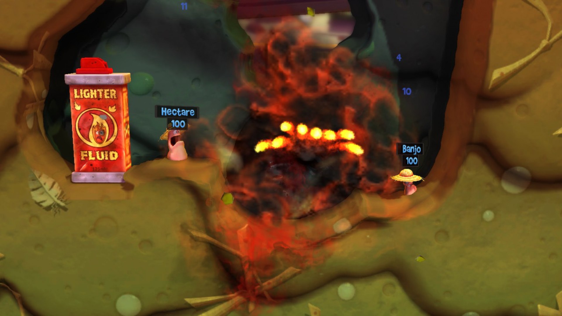 Скриншот из игры Worms Revolution - 24
