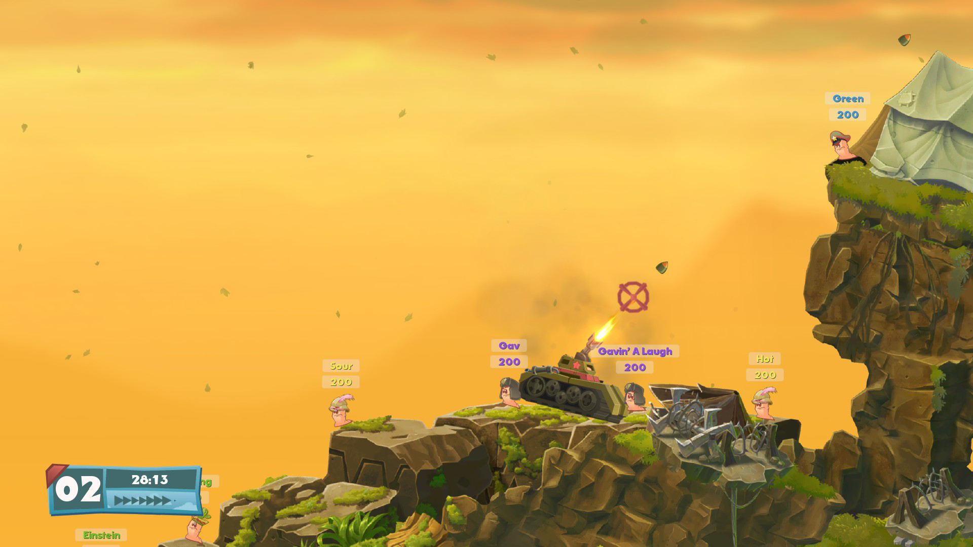 Скриншот из игры Worms W.M.D - 53