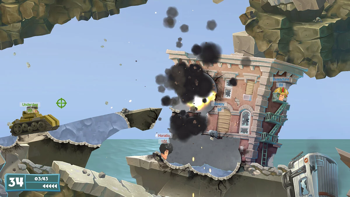 Скриншот из игры Worms W.M.D - 27