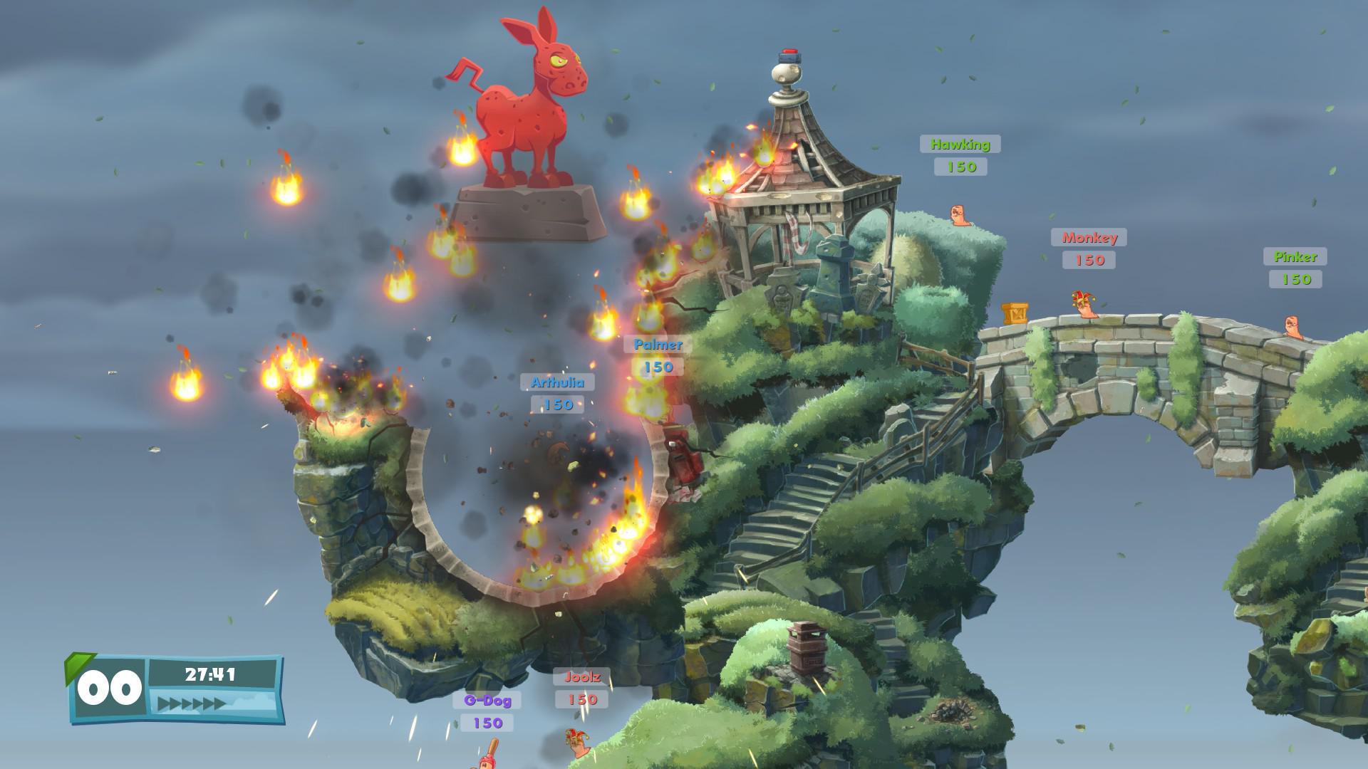 Скриншот из игры Worms W.M.D - 55