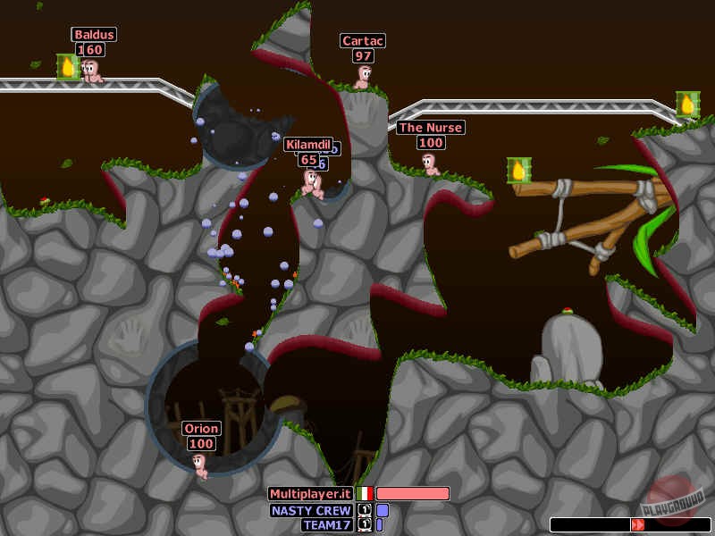 Скриншот из игры Worms World Party - 9
