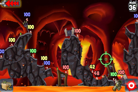 Скриншот из игры Worms - 13