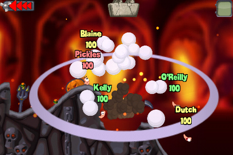 Скриншот из игры Worms - 28