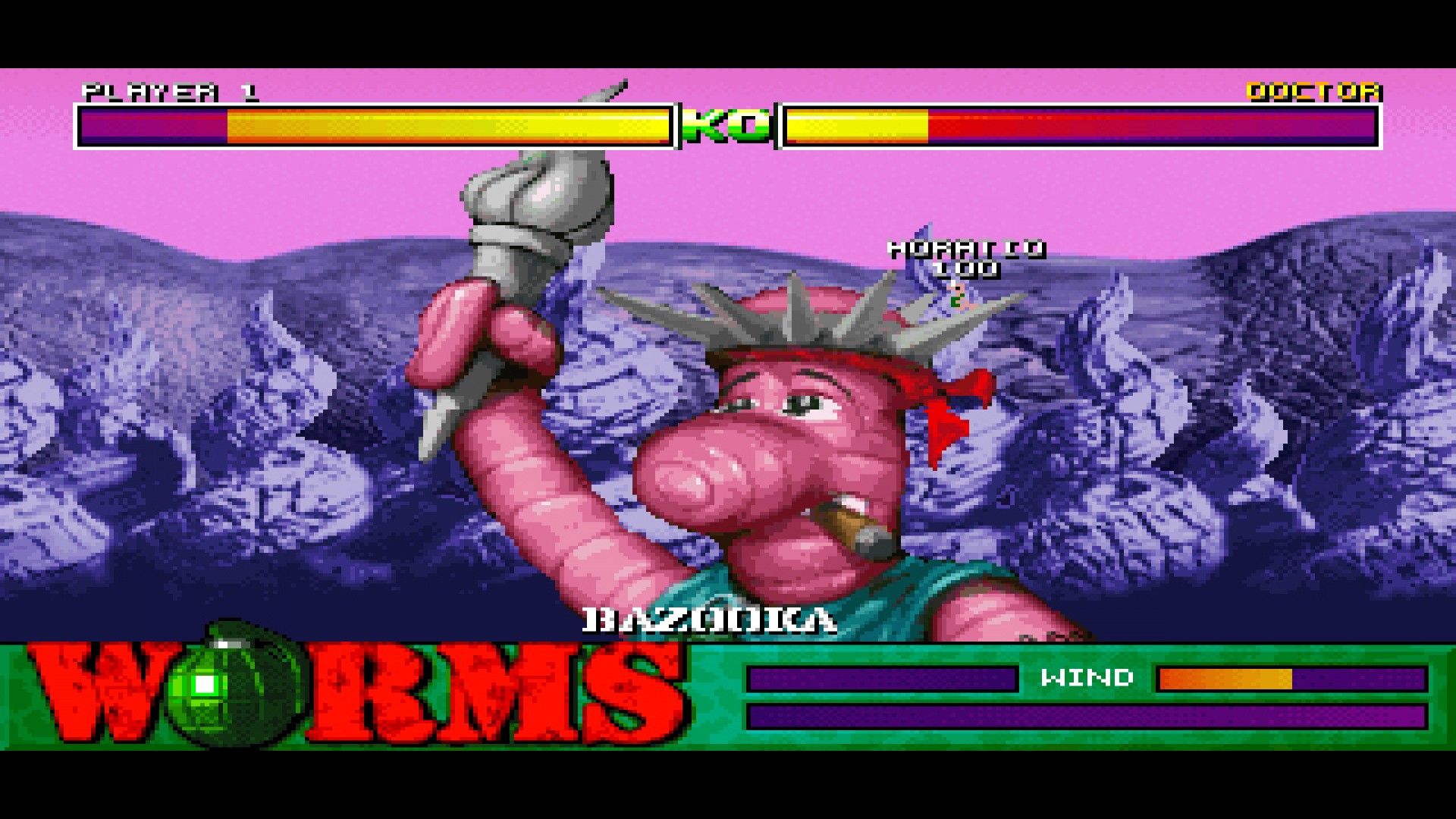 Скриншот из игры Worms - 20