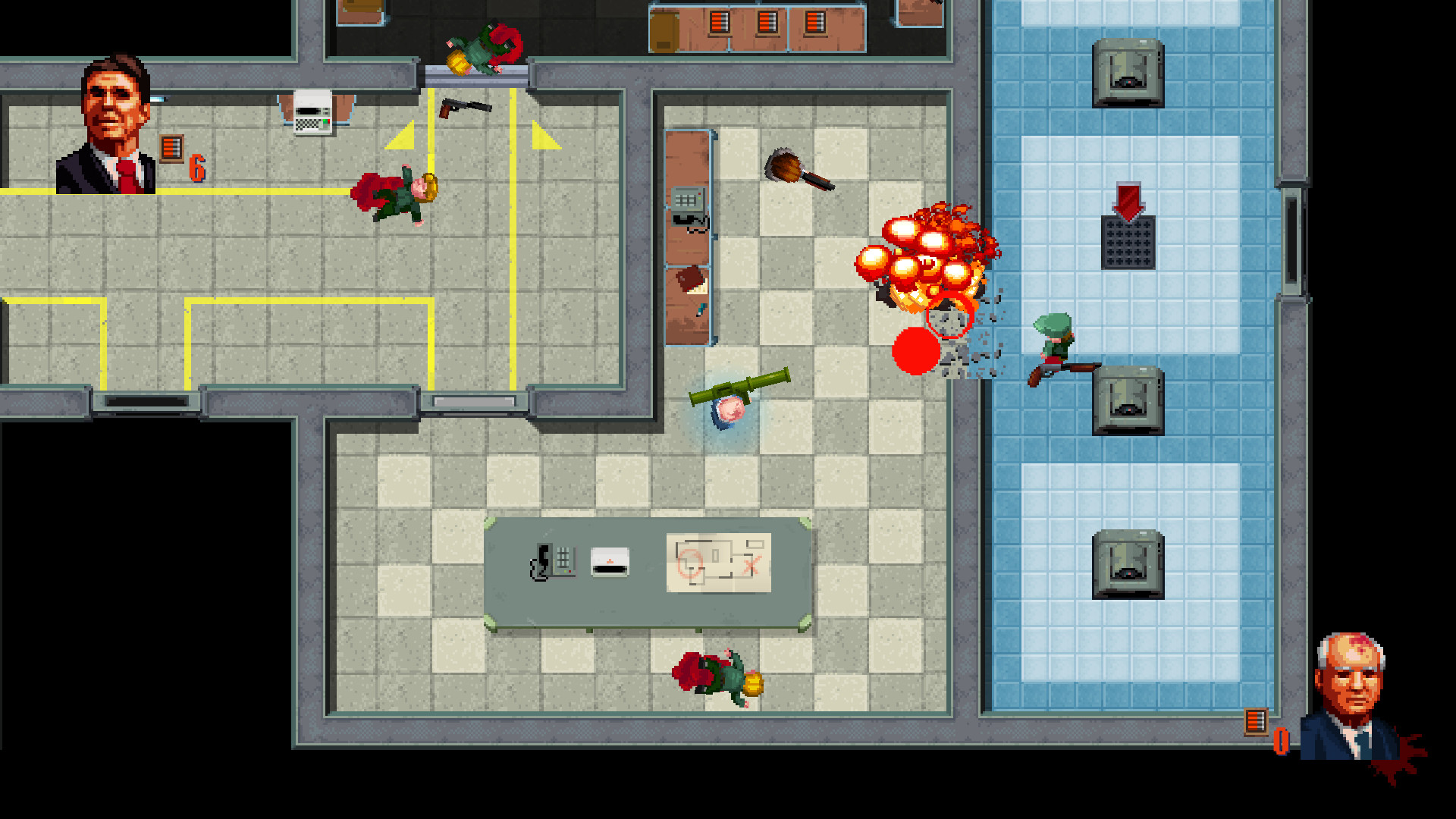 Скриншот из игры Reagan Gorbachev - 12