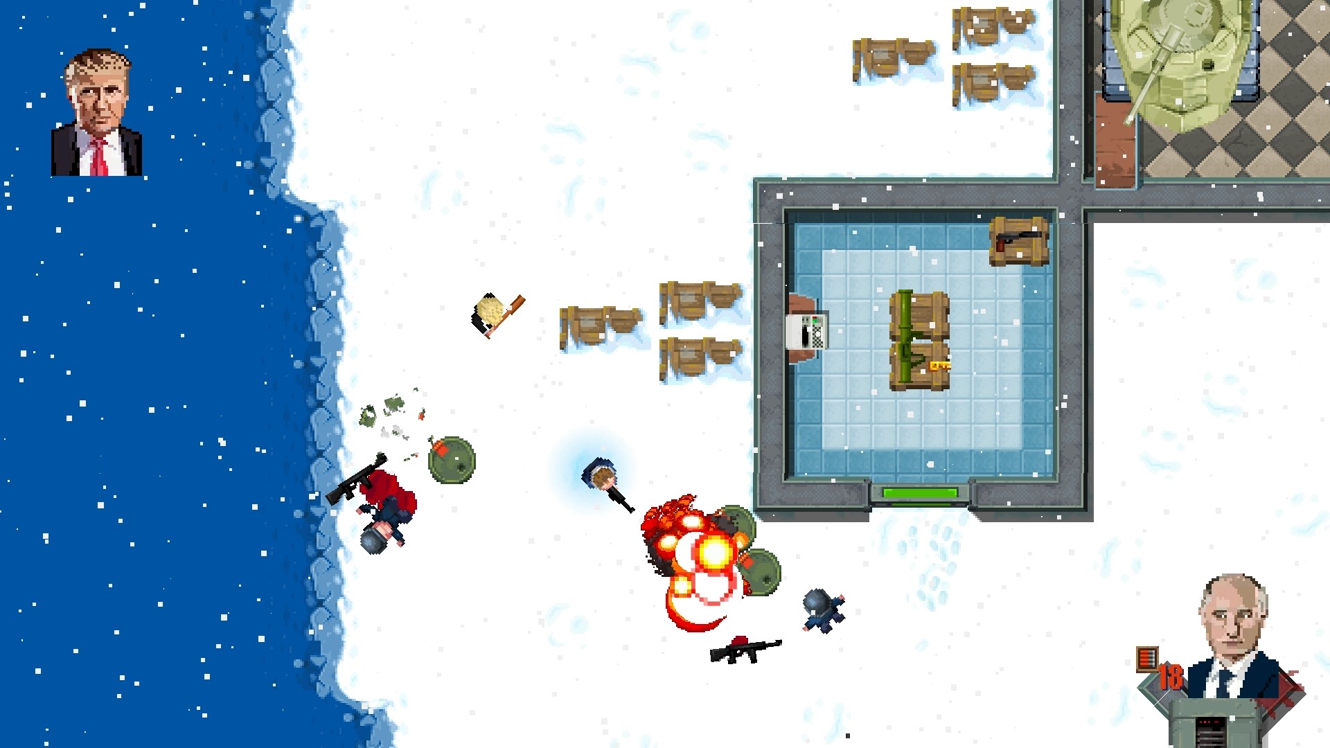 Скриншот из игры Reagan Gorbachev - 17