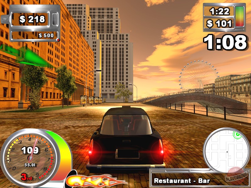 Скриншот из игры Super Taxi Driver 2006 - 7