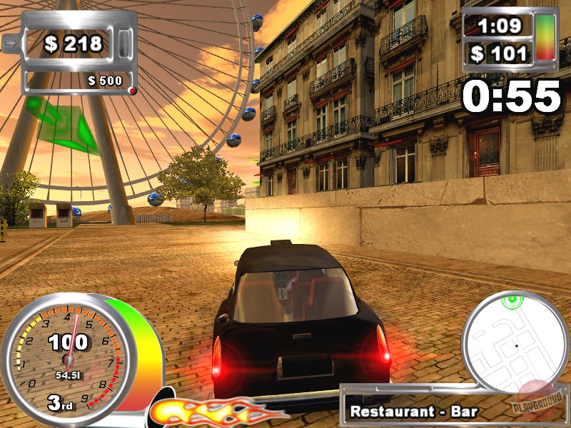 Скриншот из игры Super Taxi Driver 2006 - 8