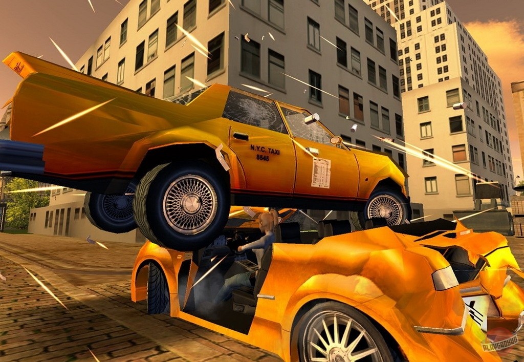 Скриншот из игры Super Taxi Driver 2006 - 1