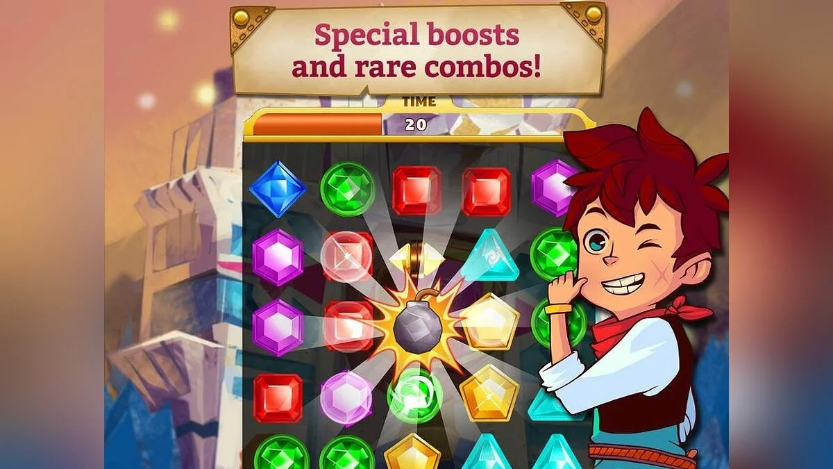 Скриншот из игры Jewel Mania - 2