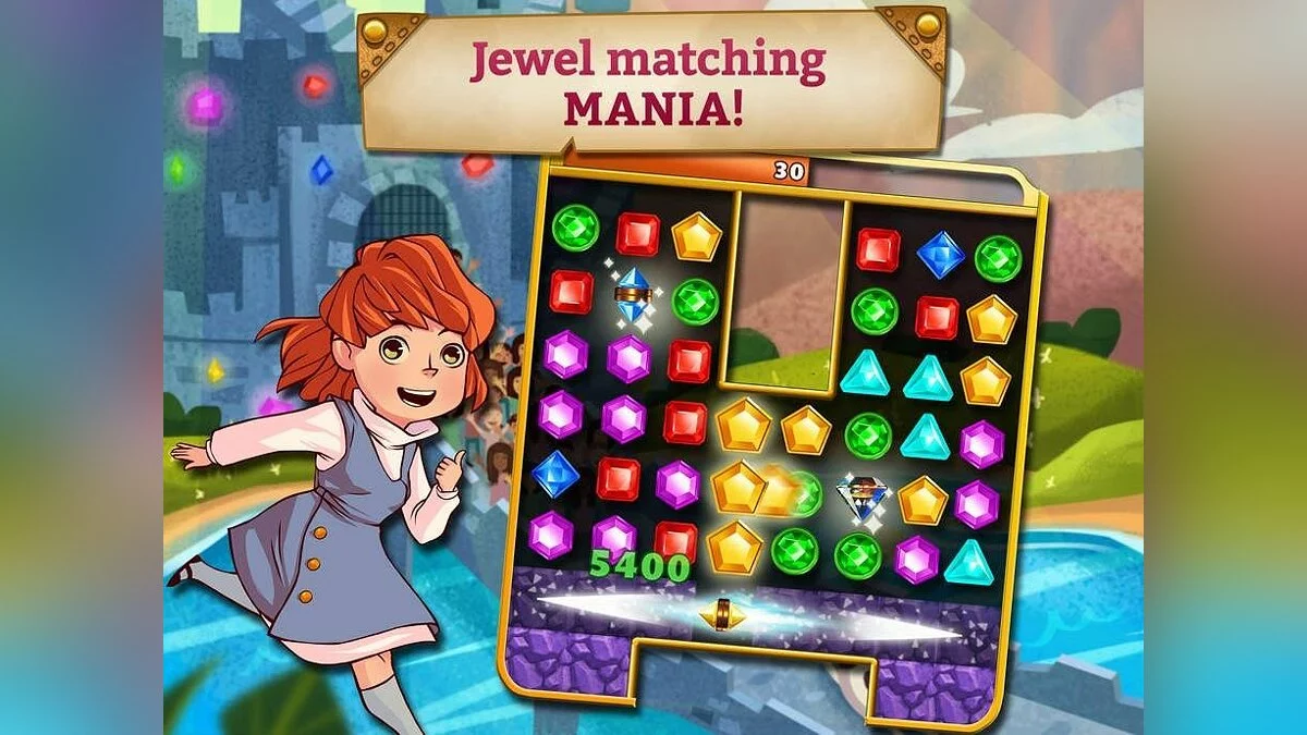 Скриншот из игры Jewel Mania - 5