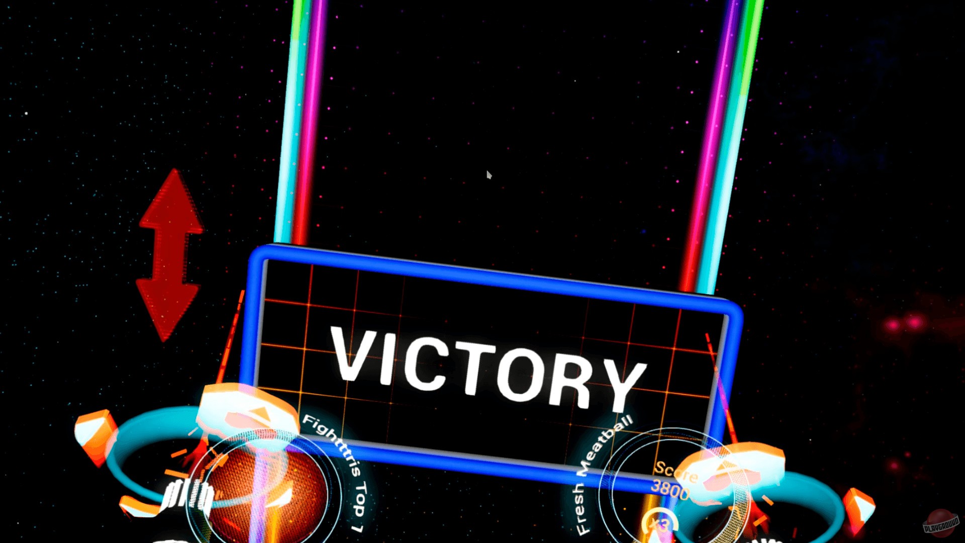 Скриншот из игры Fightttris VR - 4