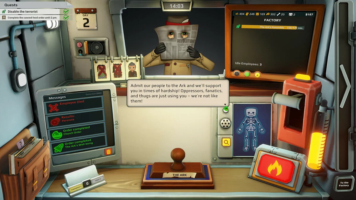 Скриншот из игры Organs Please - 29