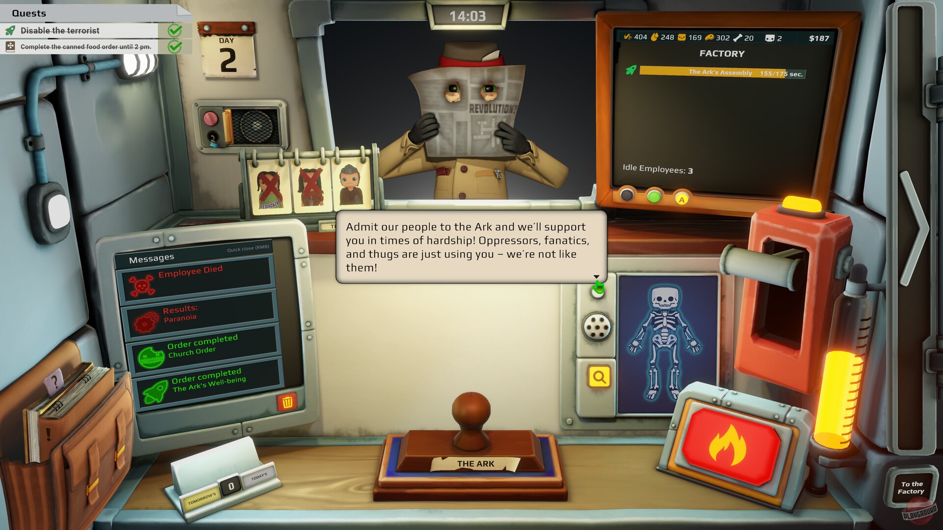 Скриншот из игры Organs Please - 11